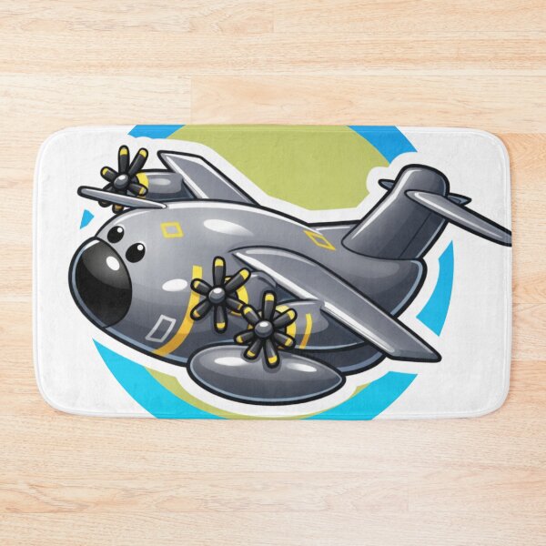 Item preview, A400M Atlas Style Turboprop Transport Cartoon designed and sold by Combat Skies.