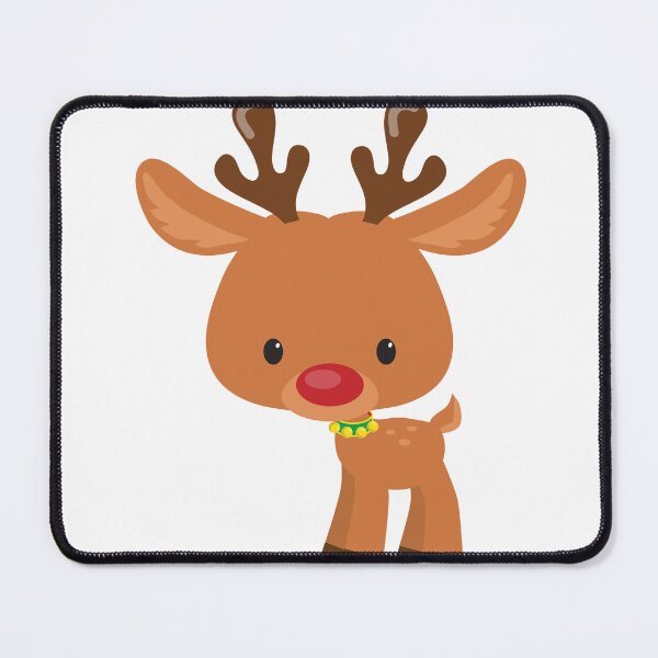 Item preview, Cute Red Nosed Reindeer Christmas Holiday designed and sold by The secret storage room.
