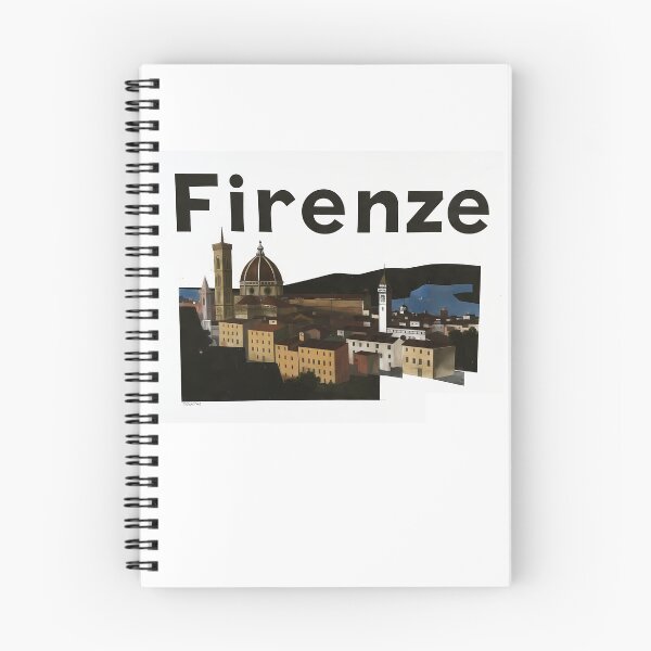 Item preview, Florence Sunset Cubism Art | Golden Hour Contemporary Italian Skyline Print designed and sold by OzzFrequency.
