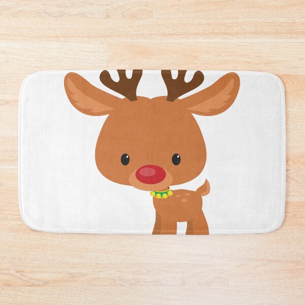 Item preview, Cute Red Nosed Reindeer Christmas Holiday designed and sold by The secret storage room.