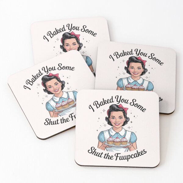 Item preview, I Baked You Some Shut The Fucupcakes Sign  designed and sold by VerseFarm.