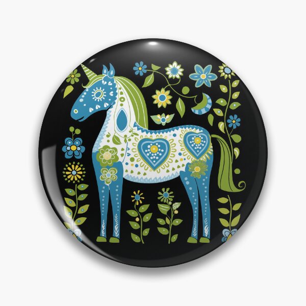 Item preview, Swedish Dala Horses, Floral Horses designed and sold by xiao xuans.