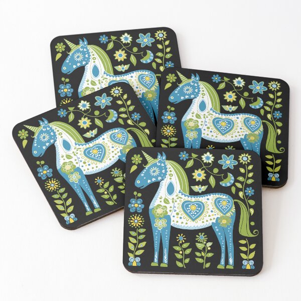 Item preview, Swedish Dala Horses, Floral Horses designed and sold by xiao xuans.