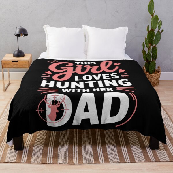 Item preview, Hunting Girl With Her Dad Father's Day designed and sold by AsteriskDatBArt.