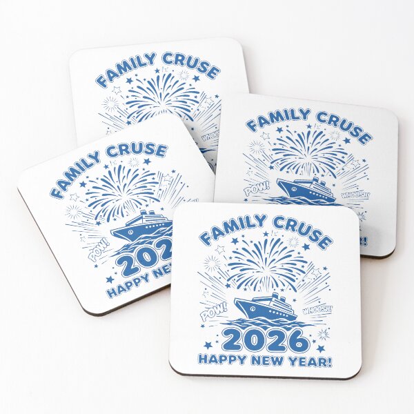 Item preview, Family Cruise 2026 Happy New Year Fireworks designed and sold by LuminOrb.
