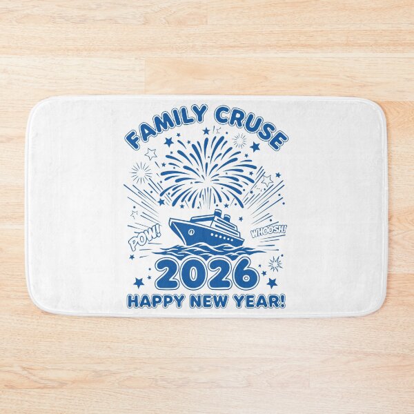 Item preview, Family Cruise 2026 Happy New Year Fireworks designed and sold by LuminOrb.