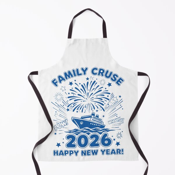 Item preview, Family Cruise 2026 Happy New Year Fireworks designed and sold by LuminOrb.