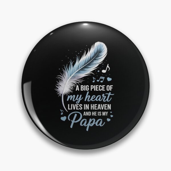 Item preview, My Papa Lives In Heaven Memorial Day Papa Dad Grandpa designed and sold by AsteriskDatBArt.