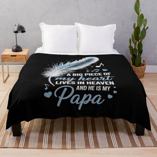 Item preview, My Papa Lives In Heaven Memorial Day Papa Dad Grandpa designed and sold by AsteriskDatBArt.