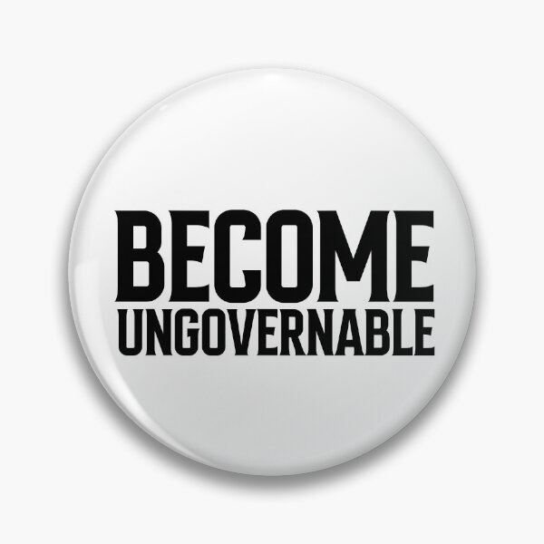 Item preview, Become ungovernable designed and sold by HabeshaCloset.