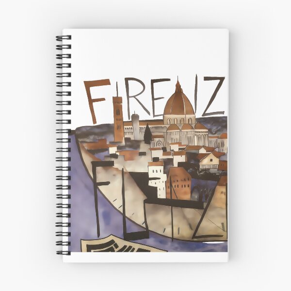 Item preview, Colorful Florence Cubism Print | Vibrant Contemporary Geometric Italian Art designed and sold by OzzFrequency.