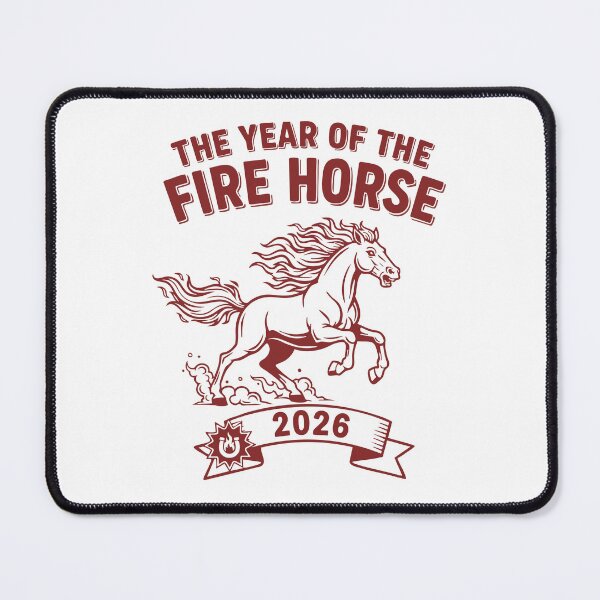 Item preview, The Year Of The Fire Horse 2026 Celebration designed and sold by LuminOrb.