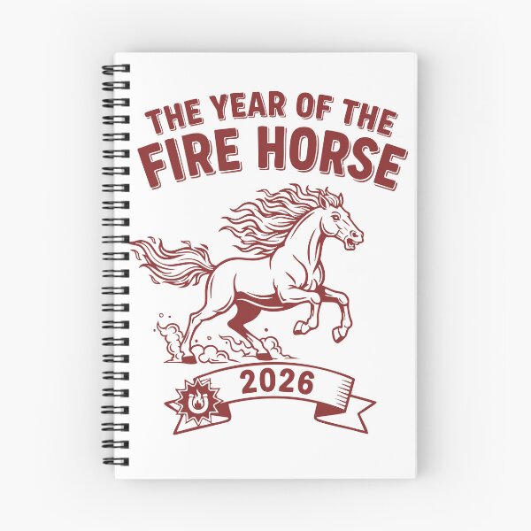 Item preview, The Year Of The Fire Horse 2026 Celebration designed and sold by LuminOrb.