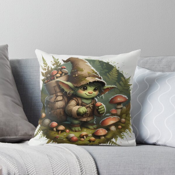 Item preview, The Little Moss Goblin Forager designed and sold by The Glitch Garden.