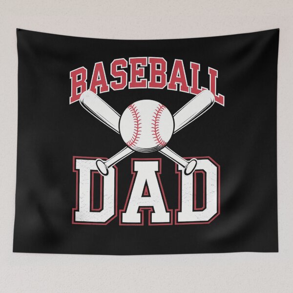 Item preview, Baseball Dad Happy Fathers Day designed and sold by AsteriskDatBArt.