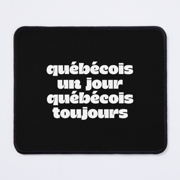 Item preview, Once a Quebecer, always a Quebecer designed and sold by SpilloDesign.