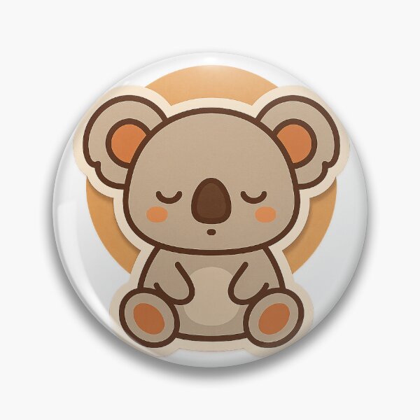 Item preview, Kawaii Sleepy Koala Stickers designed and sold by StickMint.