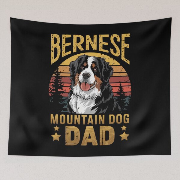 Item preview, Bernese Mountain Dog - Dad Father's Day Pet Dog Breed Pet designed and sold by AsteriskDatBArt.