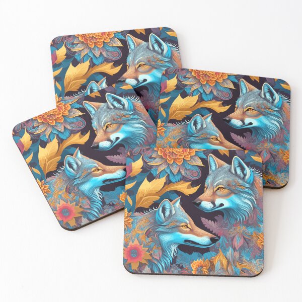 Item preview, Twin Wolves of the Wild Grove designed and sold by mythographiaart.