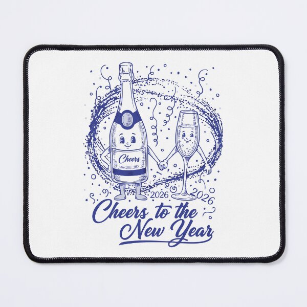 Item preview, Cheers To The New Year 2026 Celebration Design designed and sold by LuminOrb.