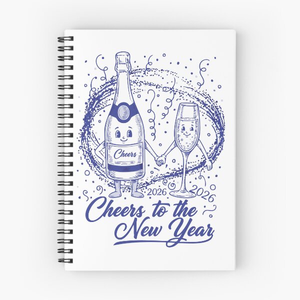 Item preview, Cheers To The New Year 2026 Celebration Design designed and sold by LuminOrb.