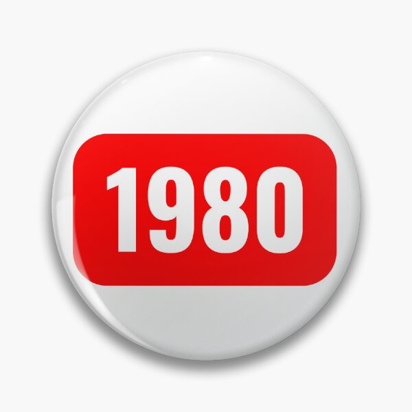 Item preview,  1980 Video Platform Style Logo – Vintage Birthday Gift designed and sold by GlobalBoom.