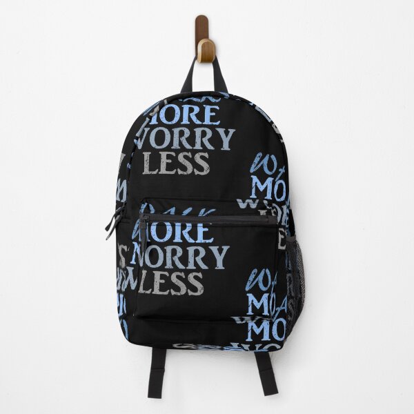 Item preview, Walk More Worry Less Typography designed and sold by erebouyix.