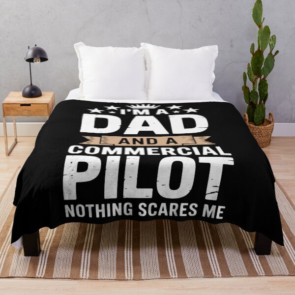 Item preview, Dad Commercial Pilot Father's Day designed and sold by AsteriskDatBArt.