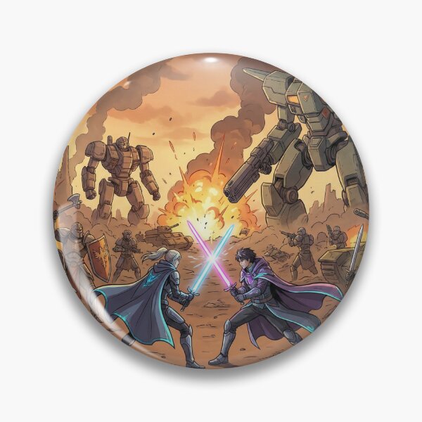 Item preview, Epic Mech Warrior Battle: Clash of Futures designed and sold by The-Khushi-co.
