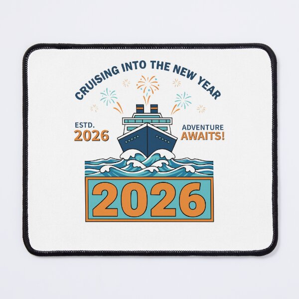 Item preview, Cruising Into The New Year Fireworks Adventure designed and sold by LuminOrb.