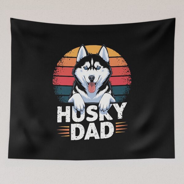 Item preview, Daddy Fathers Day Pet Husky Dad Dog Lover designed and sold by AsteriskDatBArt.
