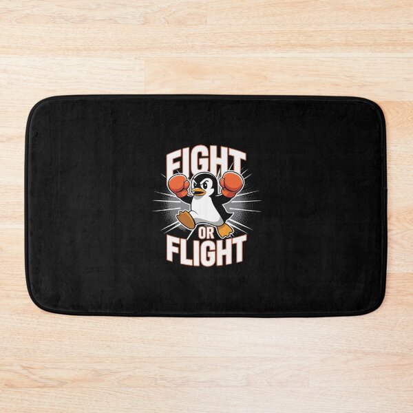 Item preview, Funny Penguin Pun Fight Or Flight Meme Box Fight Or Flight designed and sold by RsFilsingerArt.