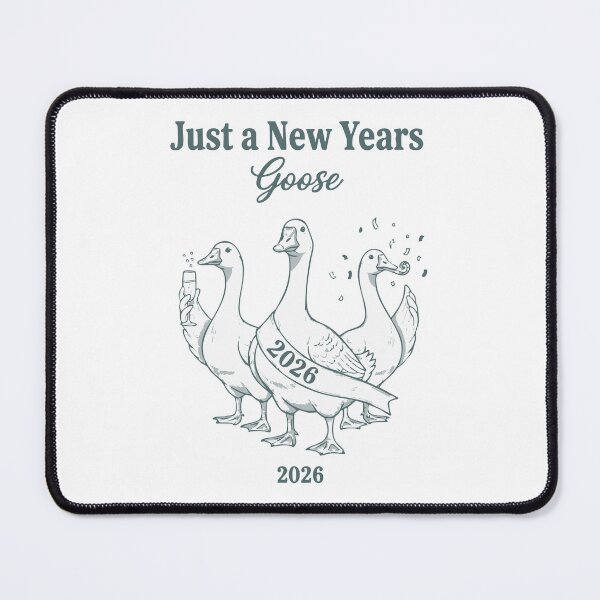 Item preview, Just A New Years Goose 2026 Celebration Bash designed and sold by LuminOrb.