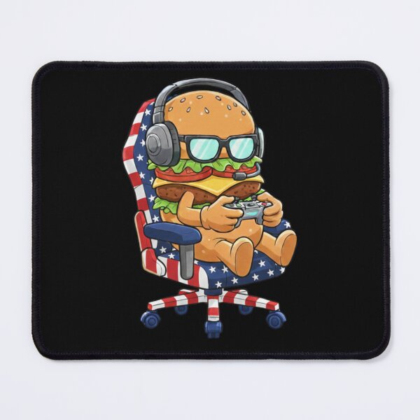 Item preview, Patriotic Burger Gamer - American Snack designed and sold by axiksa10.
