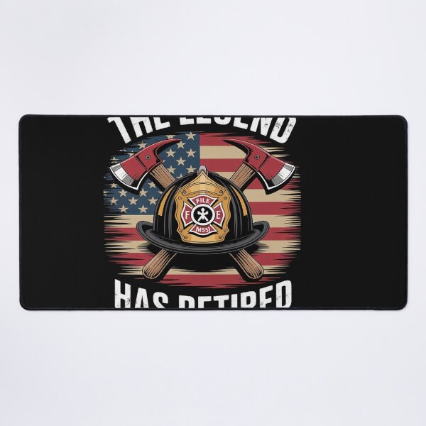 Item preview, Firefighter Legend Has Retired USA Flag Retirement Party Men designed and sold by Hofersofer.