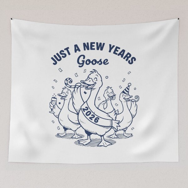 Item preview, Just A New Years Goose 2026 Celebration Fun designed and sold by LuminOrb.