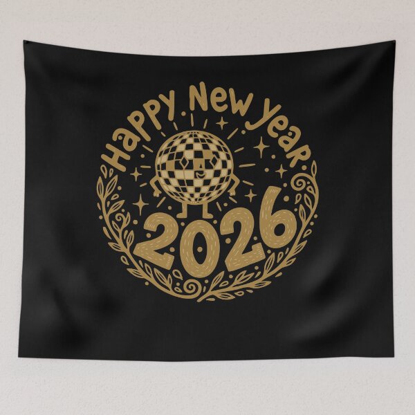 Item preview, Happy New Year 2026 Celebration Design designed and sold by LuminOrb.