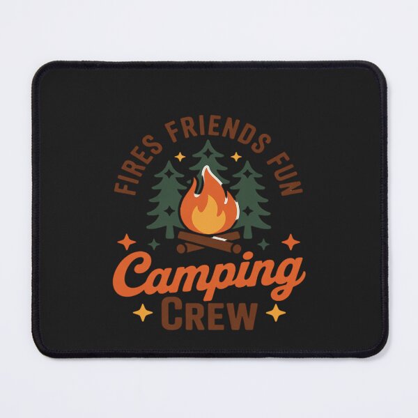 Item preview, Fires Friends Fun Camping Crew Campfire Outdoor Adventurers designed and sold by Hofersofer.