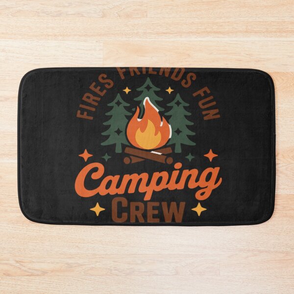 Item preview, Fires Friends Fun Camping Crew Campfire Outdoor Adventurers designed and sold by Hofersofer.