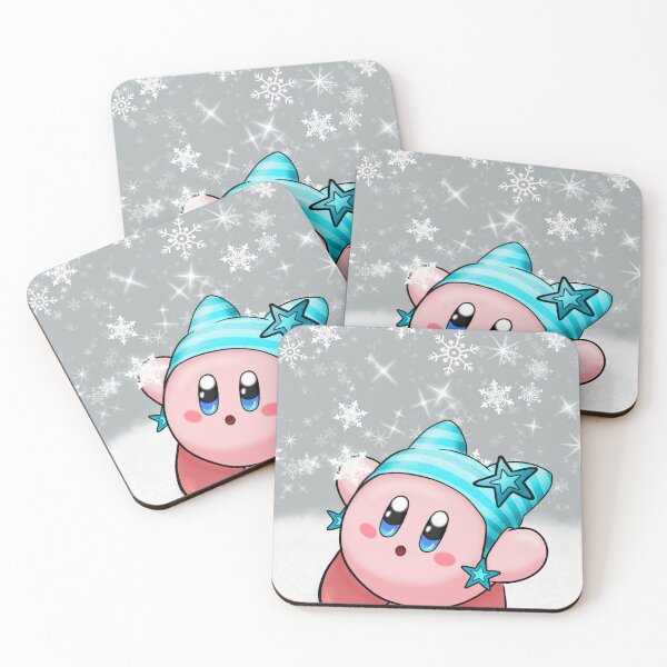 Item preview, Kirby in the Snow designed and sold by LozzyPandaPop.