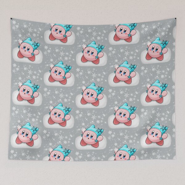 Item preview, Kirby in the Snow designed and sold by LozzyPandaPop.