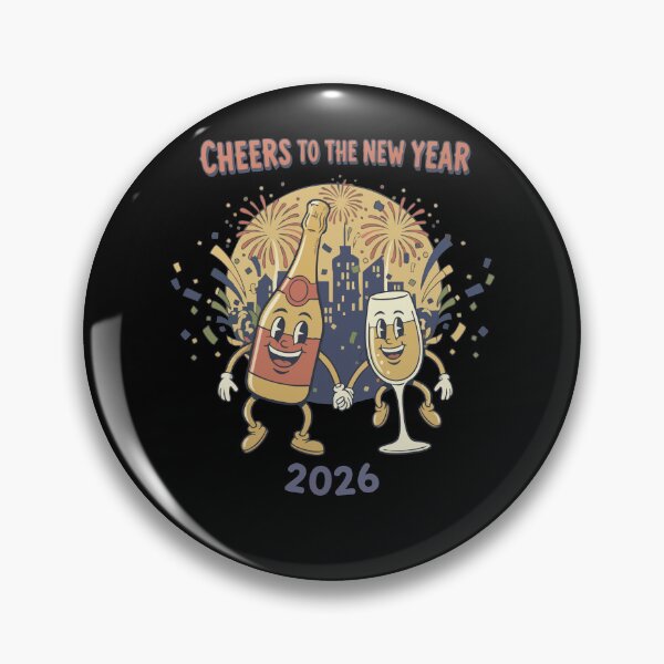 Item preview, Cheers To The New Year 2026 Celebration Fireworks designed and sold by LuminOrb.