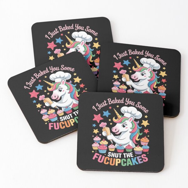 Item preview, I Just Baked You Some Shut The FUCUPCAKES - Unicorn Baker1  designed and sold by VerseFarm.