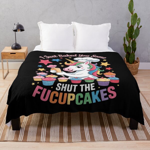 Item preview, I Just Baked You Some Shut The FUCUPCAKES - Unicorn Baker1  designed and sold by VerseFarm.