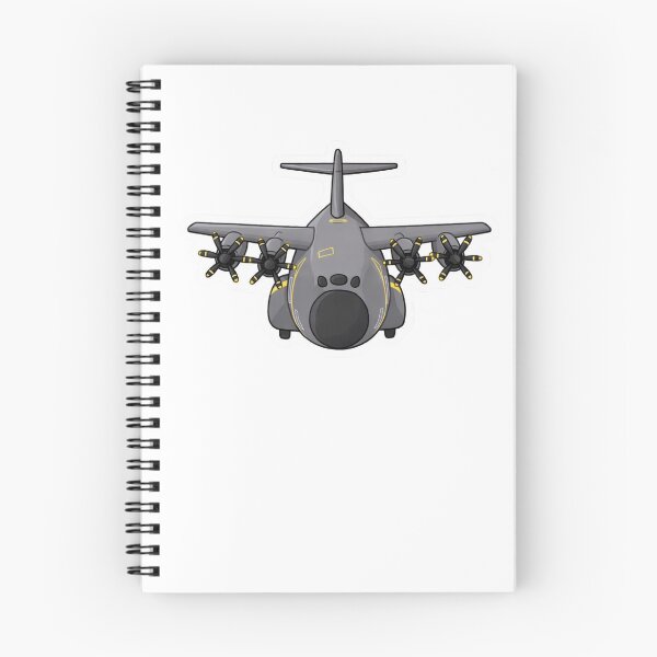 Item preview, A400M Atlas Front View Cartoon Aircraft designed and sold by Combat Skies.