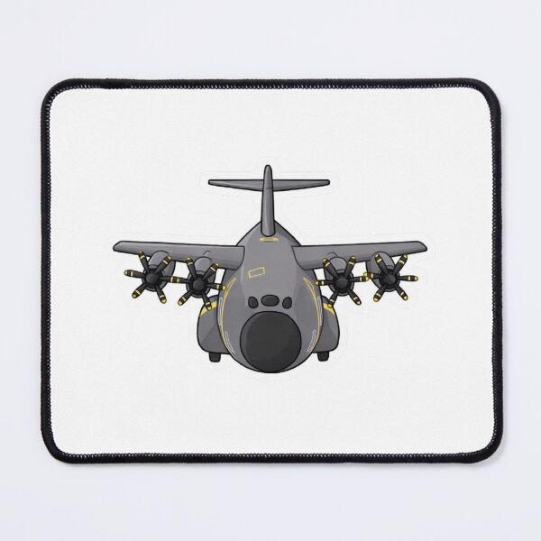 Item preview, A400M Atlas Front View Cartoon Aircraft designed and sold by Combat Skies.