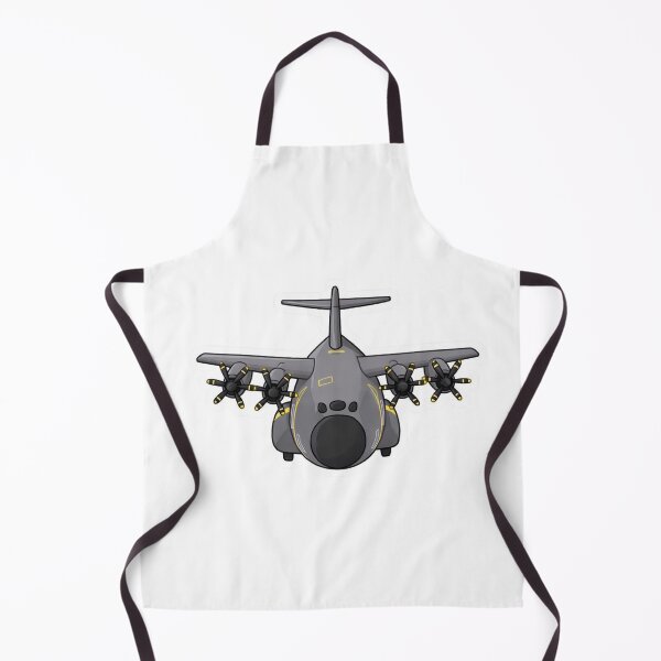 Item preview, A400M Atlas Front View Cartoon Aircraft designed and sold by Combat Skies.