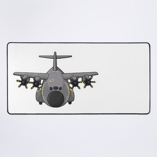 Item preview, A400M Atlas Front View Cartoon Aircraft designed and sold by Combat Skies.