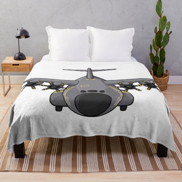 Item preview, A400M Atlas Front View Cartoon Aircraft designed and sold by Combat Skies.