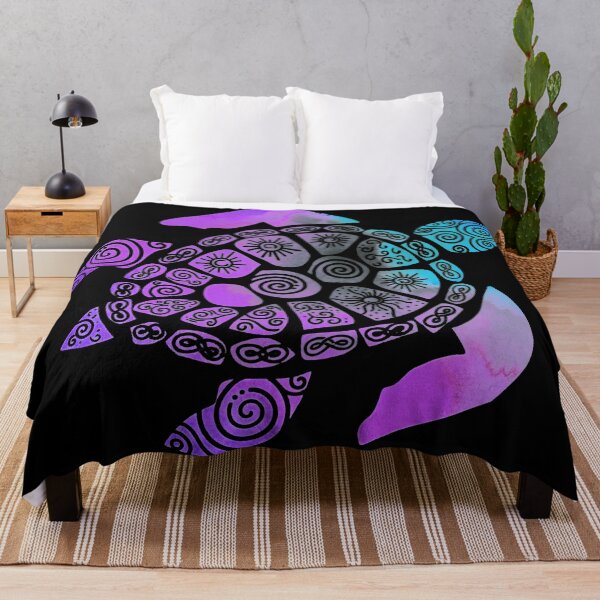 Item preview, Rainbow Watercolor Sea Turtle with Intricate Mandala Pattern Design designed and sold by zoughlal.